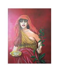 Buy Ancient Greek fortune teller Pythia 2021 by Tatiana Feoktistova  Painting Acrylic |Zigguratss