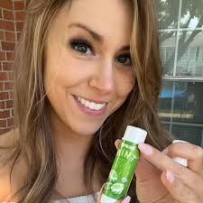 Treat Beauty JUMBO Mint Matcha Tea Caffeinated Organic Eye Lip Balm