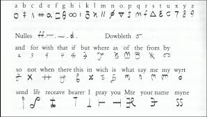 Alphanumeric indicates that something is composed of both letters and numbers. The Black Chamber Mary Queen Of Scots