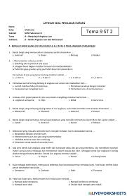 Maybe you would like to learn more about one of these? Lkpd Tema 9 St 2 Worksheet