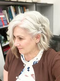 So it's taken a week or so, but I think I'm getting used to the new short  style. I almost don't believe I did it. It requires more work than long  hair,