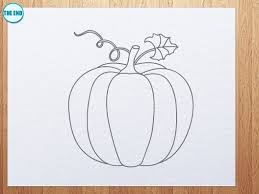 How To Draw Pumpkin Halloween Art Lessons Pumpkin Drawing Fall Art Projects