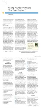 Making Your Environment The Third Teacher Early Childhood Emergent Curriculum Reggio Reggio Classroom