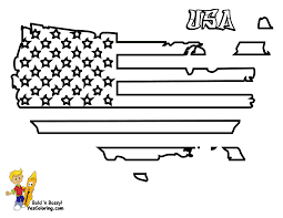 Color guard · american flag in circle from united states . Patriotic State Flag Coloring Pages Alabama Hawaii Free