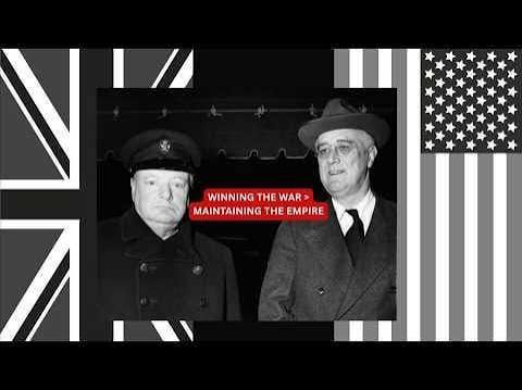 Roosevelt, Churchill, The End Of The British Empire And The Rise Of The American Empire