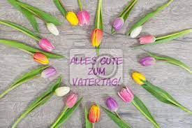 Alles gute zum vatertag herz. Herz Aus Tulpen Alle Gute Zum Vatertag Fototapete Fototapeten Vielen Dank Gluck 30 Myloview De