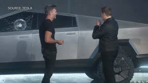 Responding to a twitter user, musk wrote that the windows smashed because the sledgehammer impact on door cracked base of glass, which is why steel ball didn't bounce off. Musk Says Tesla Truck Glass Stunt Went Fine In Rehearsal Bloomberg