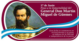 En la tarde del martes habrá una reunión de los gabinetes de salta y jujuy, y en la noche los mandatarios estarán en la ceremonia que se realizará en el monumento en honor al héroe gaucho. 17 De Junio Aniversario Del Paso A La Inmortalidad De Martin Miguel De Guemes Colegio San Esteban Bariloche