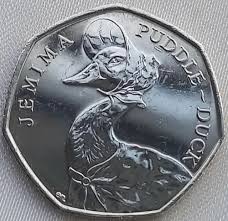 2016 Jemima Puddle-Duck 50P Coin Circulated £11.25 - Picclick Uk