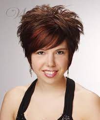 Short Wavy Synthetic Hair Wigs Capless Chocolate Brunette Hair Color Thick Hair Styles Short Hair Styles