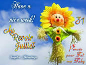 ♥ ☼ AU REVOIR JUILLET ☼ BONJOUR AO�T ☼ ~♥~ CALENDRIER ...