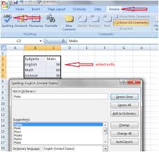 Ms Excel How To Use Spell Check Javatpoint