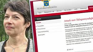 Nettsidene til svensk påtalemyndighet hacket