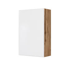 Hängeschrank veris von forte weiss / sonoma eiche ab 45.90 aus der kategorie badschränke sorgenfrei und auf.hängeschrank veris von forte. Bad Hangeschrank Lucca 1 Turig 40 Cm Breit Weiss Matt Wotan Eiche Moebel Guenstig De