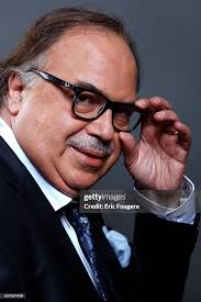 Philosopher Yves Charles Zarka Photographed in PARIS News Photo