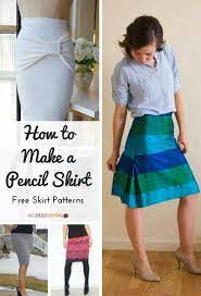 Choosing a skirt today is not so simple, because skirts' styles vary enormously. How To Make A Pencil Skirt 11 Free Skirt Patterns Allfreesewing Com