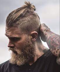 Top Knot Men With Beard Hipster Haircuts For Men Man Bun Hairstyles Man Bun Top Knot