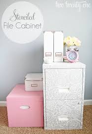 Maybe you would like to learn more about one of these? Stenciled File Cabinet Two Twenty One