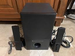 I've had the vs4121 system for a couple of weeks now. Altec Lansing Vs4121 Multimedia Speakers 2 1 Audio Soundbars Speakers Amplifiers On Carousell