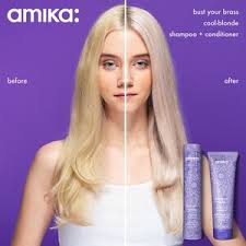 Here, the best purple shampoos to keep your. Mini Bust Your Brass Blonde Purple Shampoo Amika Sephora