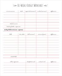 Bi Weekly Budget Worksheet Simple Monthly Budget Template Simple Monthly Budget Weekly Budget Template Monthly Budget Template Budget Spreadsheet Template
