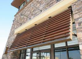 Aluminum And Wood Awning Cottage Outdoor House Awnings Architecture Exterior
