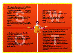 As generation y become more and more important to fast food future business trend, their consumption behaviour become extremely important to analyse and study for most of the company researchers. Strengths Weaknesses Burger War