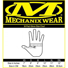 Mechanix Glove Size In Inches Images Gloves And