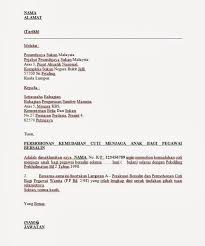 Surat Rasmi Cuti Sekolah Sakit Perut Surat Ras