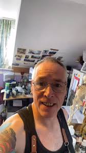 Sadly a dear friend of mine, who I've known since school, recently passed.  Today was her cremation. We shared a love of Romero's 'Dead' trilogy, and  for her 50th I painted her