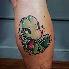 Tattoo uploaded by Michelle Arrué • Treecko from Pokemon Gen 3 • Tattoodo