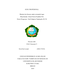 Bigo smp colmek ampe mendesah360p. Pdf Guru Profesional Miniriset Ini Disusun Untuk Memenuhi Tugas Dewi Esri Lestari Batubara Academia Edu