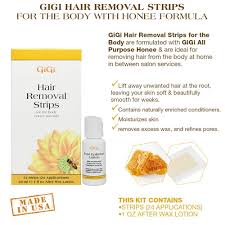 Gigi's hair spot /hair by gigi. American International Gigi Hair Removal Strips 12 Ea Walmart Com Walmart Com