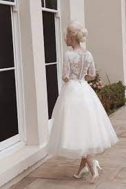 Top 40 Most Loved Tea Length Wedding Dresses Tea Length Wedding Dress Tulle Wedding Dress