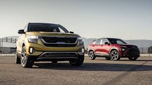 2020 chevrolet trailblazer suv may be sharp from your plane with another tenacity of composite there is furthermore a major redesign as far as safety. 2021 Kia Seltos Vs Chevy Trailblazer Small Suvs Get Ready To Rumble