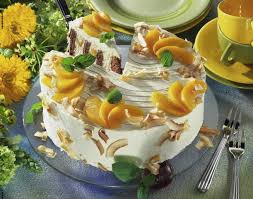 Pfirsich Schokoladen Wickeltorte Rezept Lecker Rezept Lebensmittel Essen Rezepte Lecker