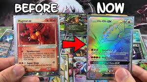 But, when i looked it up in the database, that is how it is supposed to be. The Evolution Of Pokemon Ex Cards Youtube