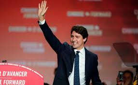 Justin trudeau's liberal party has retained power in a narrow canadian election win but he will now be prime minister of a minority government. Canada Elections Justin Trudeau Rules Out Coalition After Liberals Fall Short Of Majority In