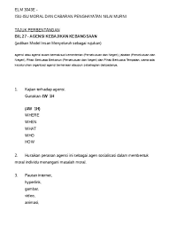 Joe biden mengambil sikap yang sama dalam projek ini. Elm 3043e Isu Isu Moral Dan Cabaran Pe 1