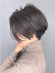 2021年冬 ショートの髪型 ヘアアレンジ 人気順 72ページ目 ホットペッパービューティー ヘアスタイル ヘアカタログ 薄毛 アジア人 ショートヘア 細い髪の毛