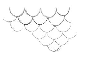 Mermaid Scales Drawing Google Search Trendy Painting Canvas Painting Diy How To Draw Mermaid Scales