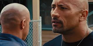 The rock, vin diesel feud on fast 8: Fast Furious Hilariously Bad Vin Diesel The Rock Scene Explained