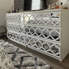 Fretwork Trellis Overlays Furniture Appliques Malm Kits Mirror Lattice Refurbish Sku Trellismi Furniture Overlays Furniture Appliques Ikea Furniture