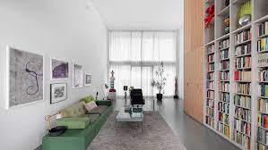Contains the various types of living room painting & decorating such as : I29 Designs Amsterdam Home Around Owner S Extensive Art Collection