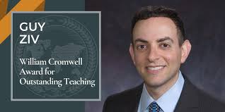 SIS Office of Research على X: "Congratulations to @AU_SIS Professor Guy Ziv,  winner of the 2019 William Cromwell Award for Outstanding Teaching! @ZivGuy  https://t.co/5ir1n3bTQg"