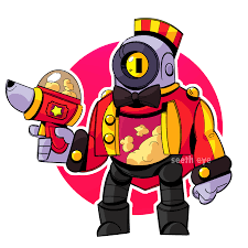 Brawl stars buying new brawler popcorn rico update skin! Popcorn Rico Brawlstars