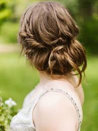 Gather your curls up and away from your face in a classic high updo. 35 Curly Hair Wedding Styles For Long Medium Short Cuts