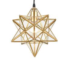Check spelling or type a new query. Gold Modern Clear Glass Moravian Star Pendant Light Claxy