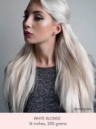 She explained to me that she wanted to do this transformation long time ago but every time she attempts it ends up with a disaster. Royal White Blonde 60 Irresistible Me