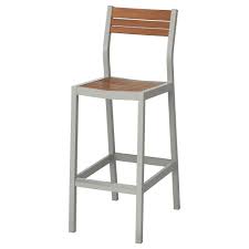 Sjalland Barstuhl Aussen Hellgrau Hellbraun Ikea Osterreich Bar Stools Ikea Stool